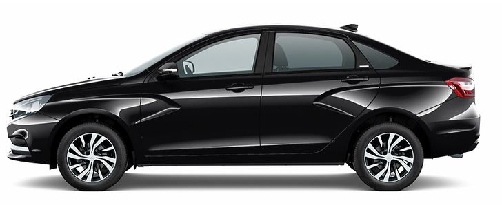 LADA Vesta CNG в цвете «Черная жемчужина»