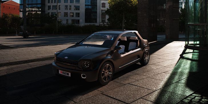 Рендер новой «Оки»