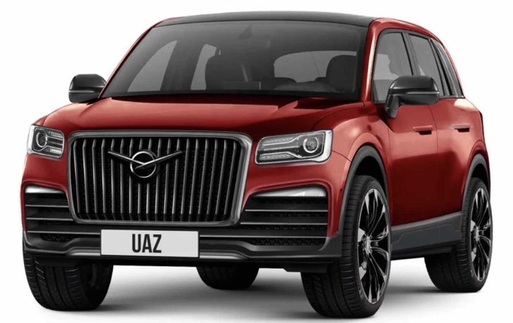 Кроссовер УАЗ-3170 появился на новых рендерах