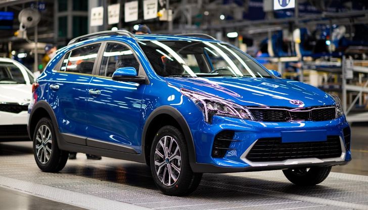В России стартовал выпуск обновленного кросс-хэтчбека Kia Rio X