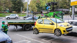 Работа эвакуатора