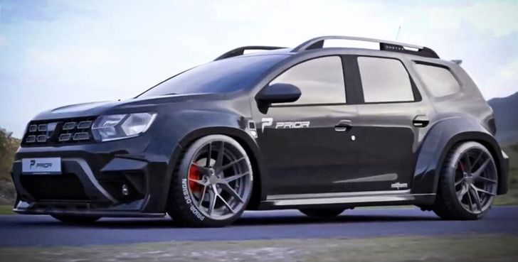 Ателье Prior Design показало экстремальную версию Dacia Duster