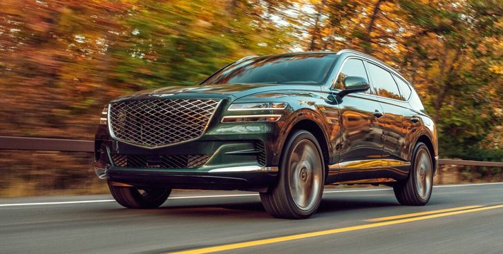 Компания Hyundai запатентовала в России новый кроссовер Genesis GV80