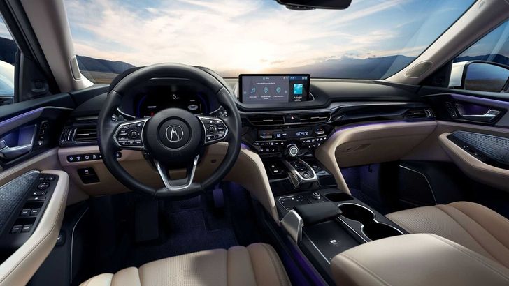 Интерьер Acura MDX