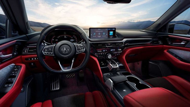 Интерьер Acura MDX Type S