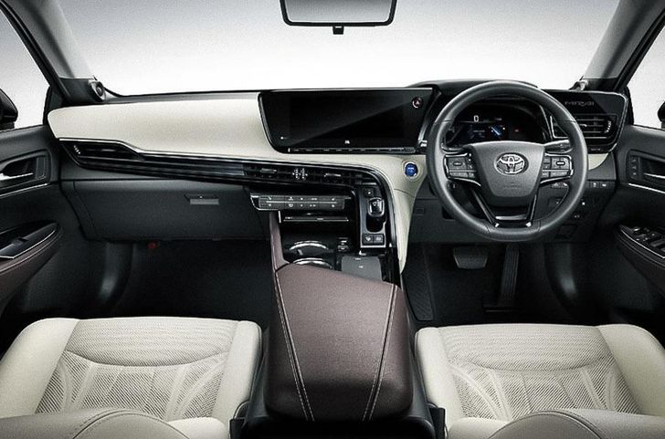 Интерьер Toyota Mirai