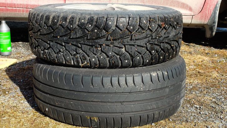 Летняя и зимняя шины