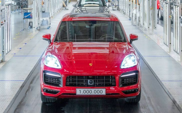 Porsche сообщила о выпуске миллионного Porsche Cayenne