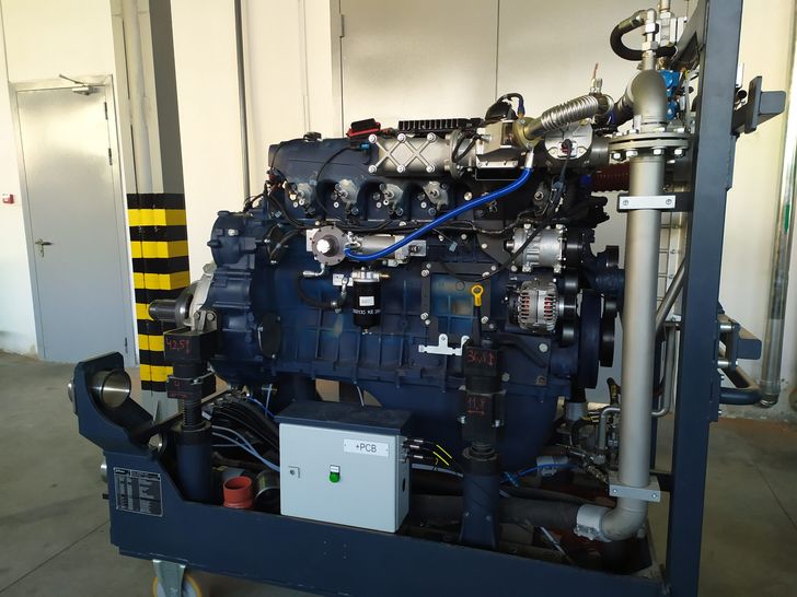 Новый газовый двигатель КамАЗ