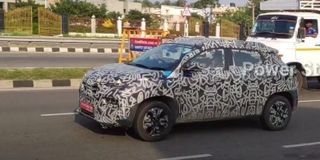 Renault Kiger на тестах