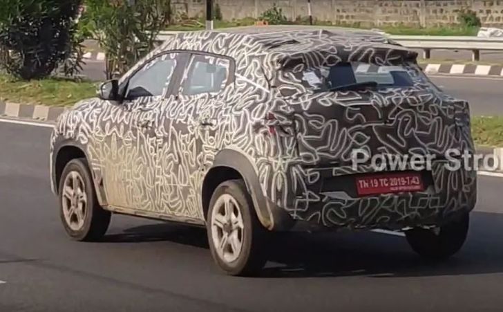 Renault Kiger на тестах