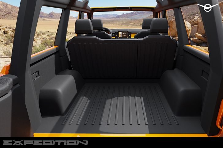 Рендер интерьера нового УАЗ «Хантер»