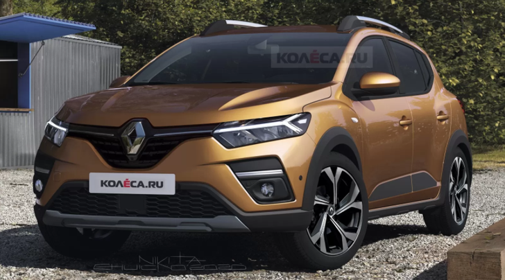 Появились изображения нового Renault Sandero Stepway