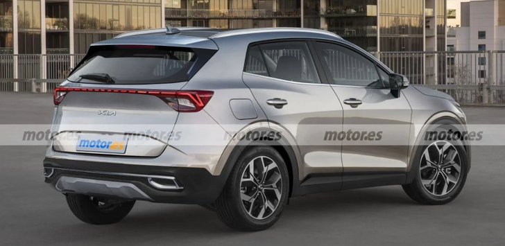 Рендер нового KIA Sportage