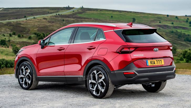 Рендер нового KIA Sportage