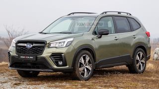 Рендер обновленного Subaru Forester