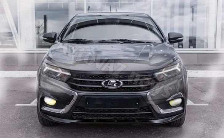 Рендер обновленной LADA Vesta