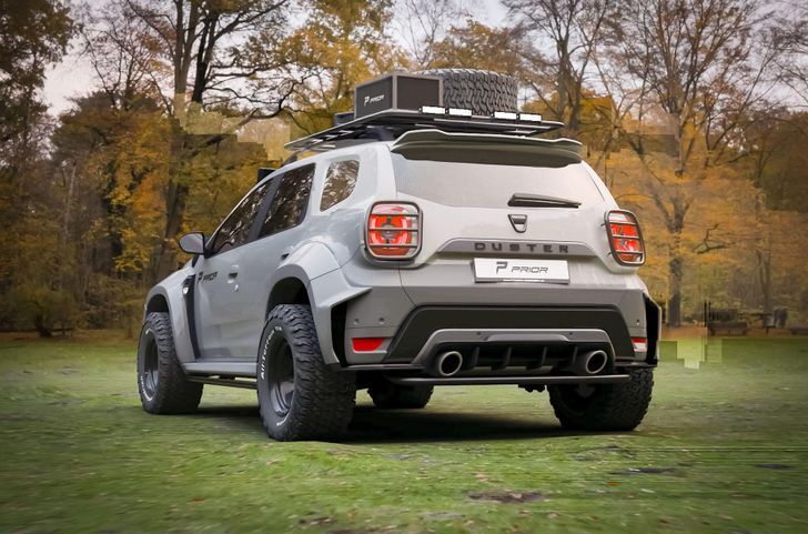 Тюнингованный Dacia Duster