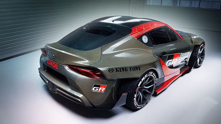Дрифт-купе Toyota GR Supra