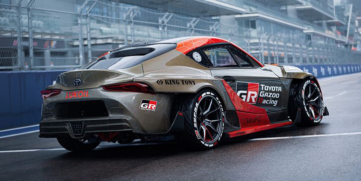 Дрифт-купе Toyota GR Supra