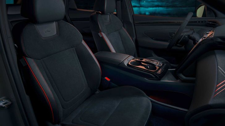 Интерьер Hyundai Tucson N Line