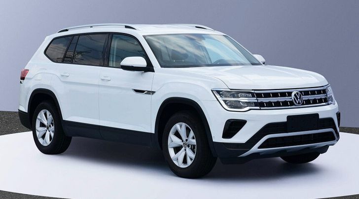 Появились первые фото обновленного Volkswagen Teramont