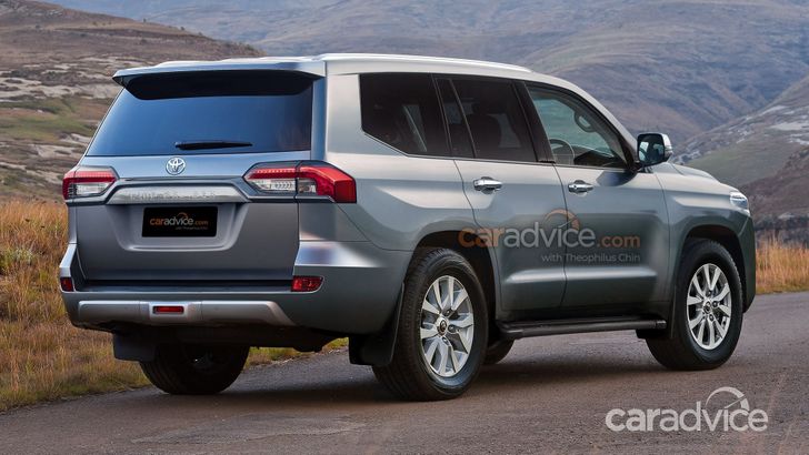 Рендер Toyota Land Cruiser 300