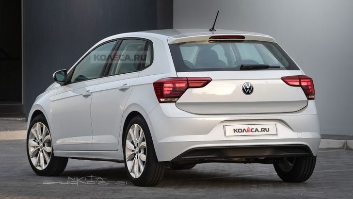 Рендер Volkswagen Polo