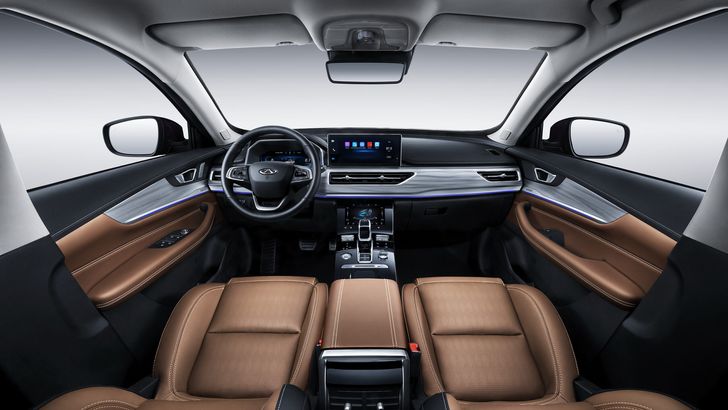 Интерьер Chery Tiggo 8 Pro