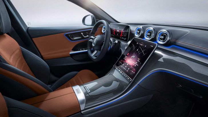 Интерьер Mercedes-Benz C-Class