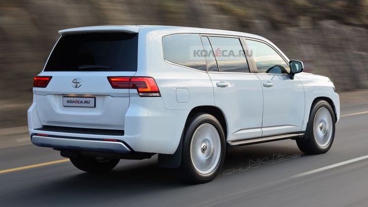 Рендер Toyota Land Cruiser 300