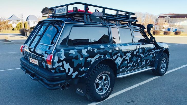 Самодельный универсал «Волга»