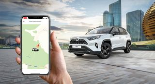Toyota RAV4 с телематикой