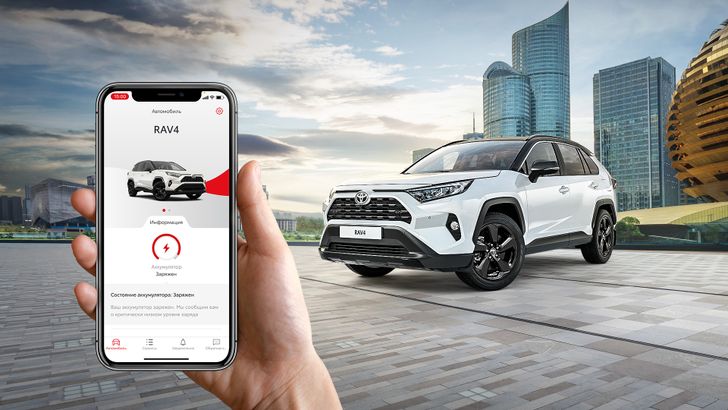Toyota RAV4 Style с телематикой