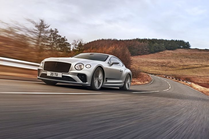 Новый Bentley Continental GT Speed получил полноуправляемое шасси и 650-сильный мотор W12