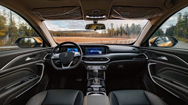 Интерьер FAW Bestune Т77