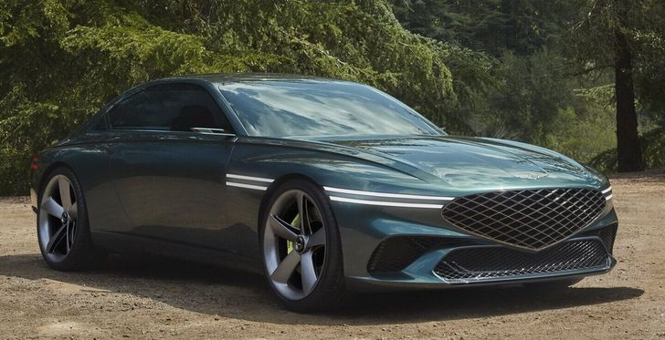 Корейская компания Genesis представила новое электрическое купе X Concept 2021 года