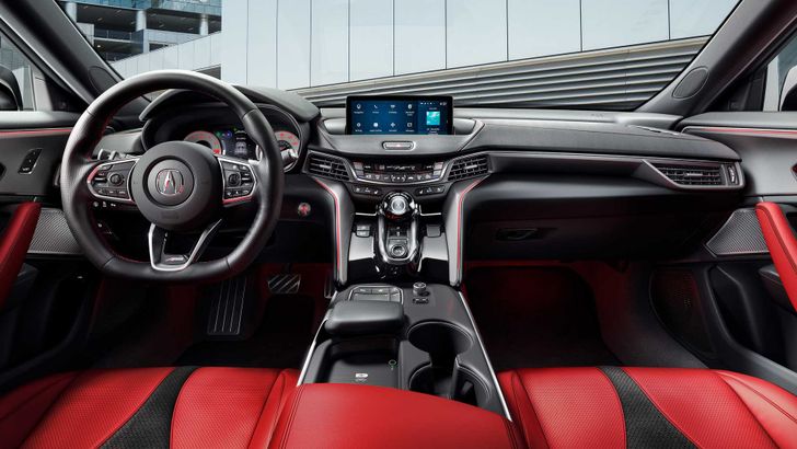 Интерьер Acura TLX Type S