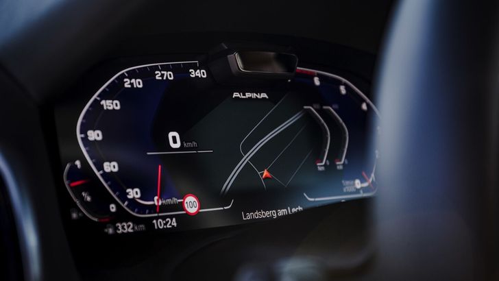 Интерьер Alpina B8 Gran Coupe