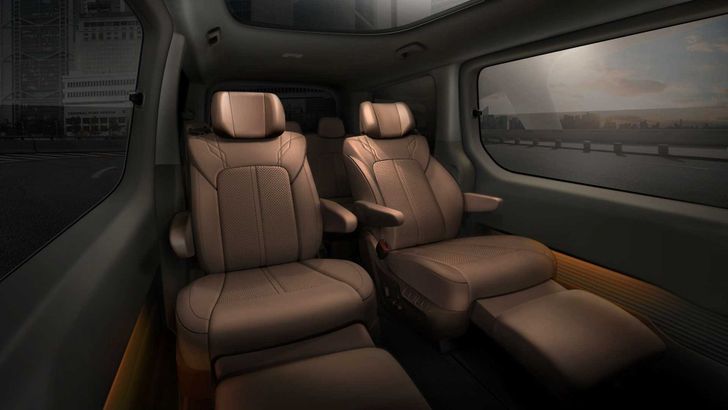 Интерьер Hyundai Staria