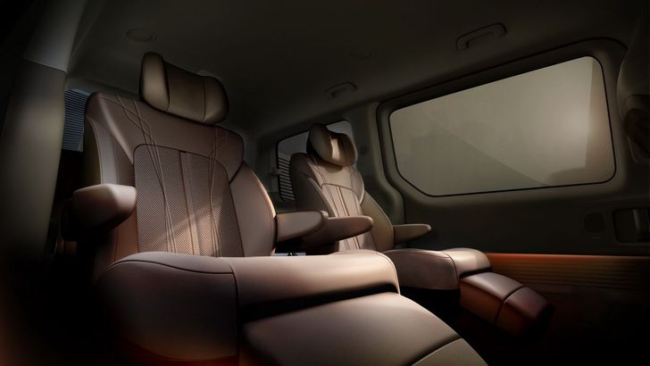 Интерьер Hyundai Staria