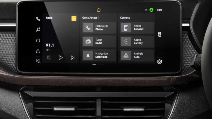 Интерьер Skoda Kushaq