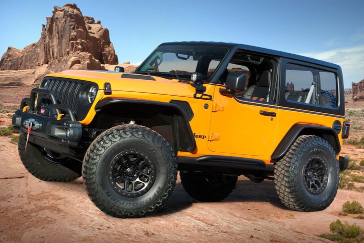Jeep Wrangler Orange Peelz