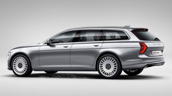 Рендер универсала «Волга»