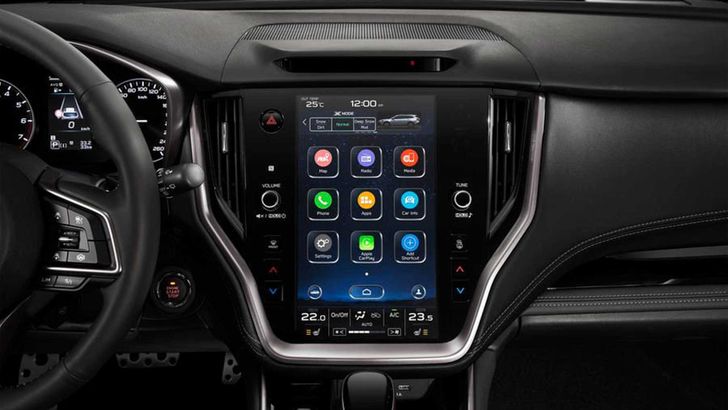 Интерьер Subaru Outback