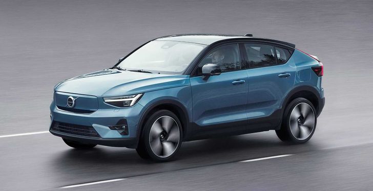 Volvo представил новый электрический кроссовер C40 Recharge