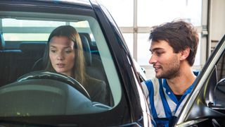 Осмотр автомобиля