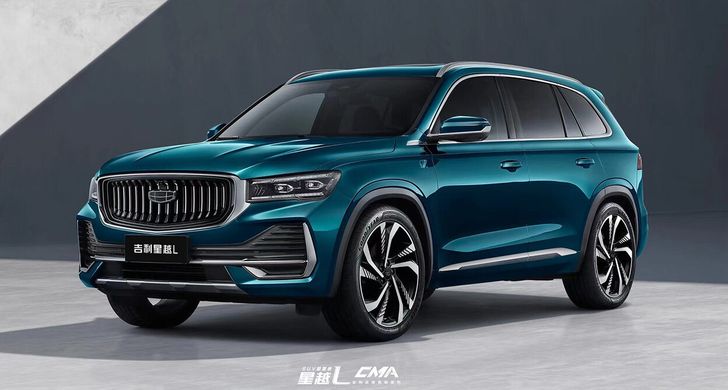 Geely представит новый полноразмерный кроссовер Xingyue L 19 апреля