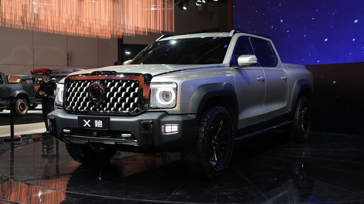 Концерн Great Wall представил новый рамный пикап X Cannon 2022 года