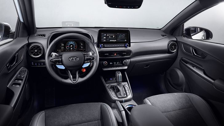 Интерьер Hyundai Kona N